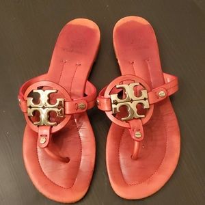 💖ORANGE TORY BURCH SANDALS $165!!!